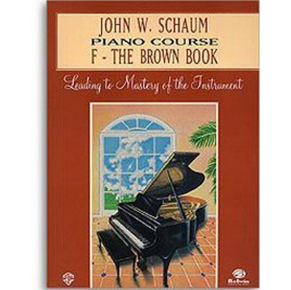 Schaum F Piano Course brown
