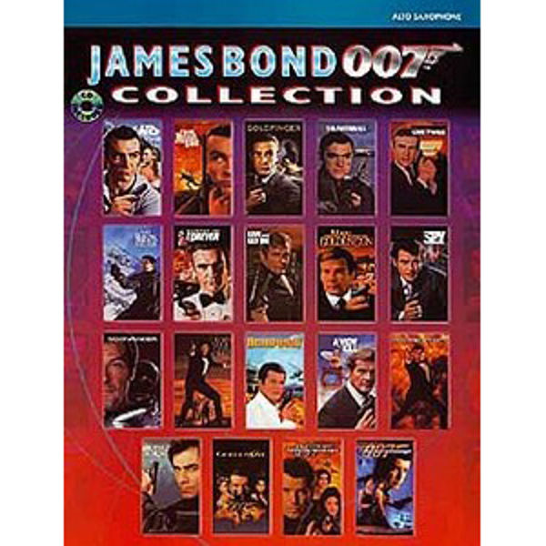 James Bond 007 Collection - altsax m/cd