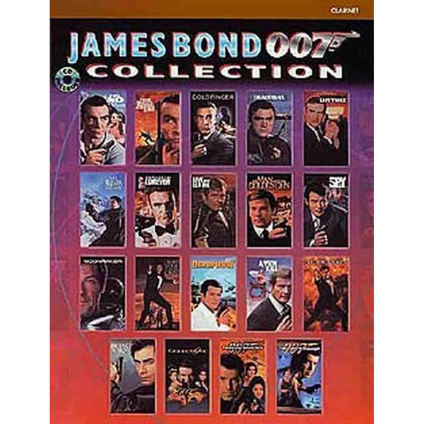 James Bond 007 Collection - klarinett m/cd