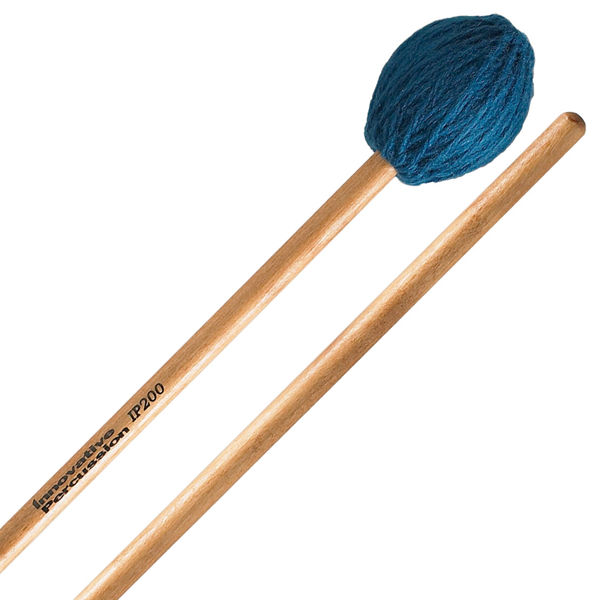 Marimbakøller Innovative Percussion IP200, Solist Series, Birch, Medium Soft