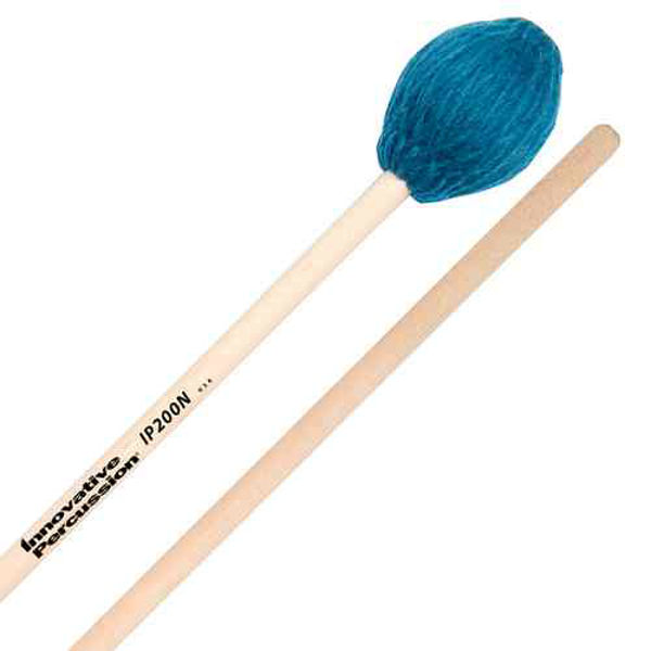 Marimbakøller Innovative Percussion IP200N, Solist Series, Natural Birch, Medium Soft