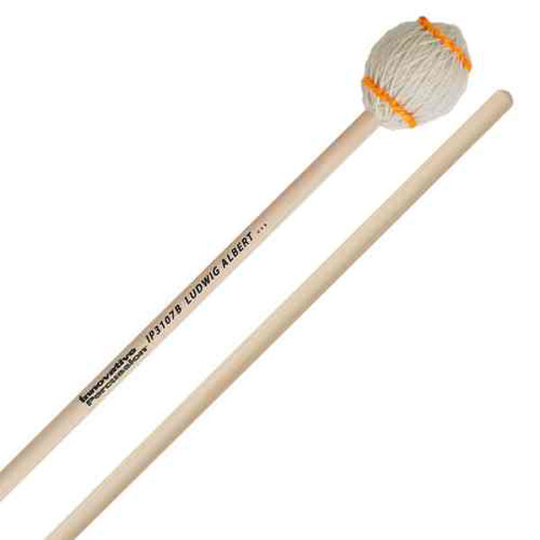 Marimbakøller Innovative Percussion IP3107B, Ludwig Albert, Birch, Hard Marimba