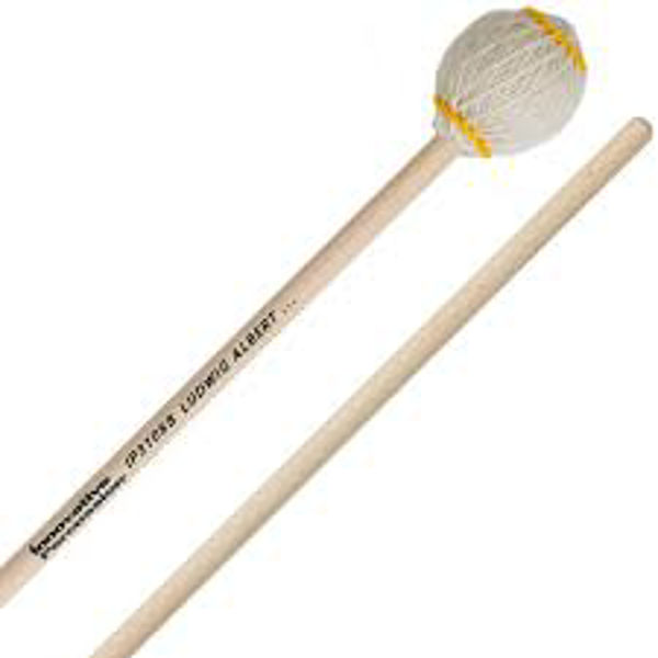 Marimbakøller Innovative Percussion IP3108, Ludwig Albert, Rattan, Extra Hard Marimba