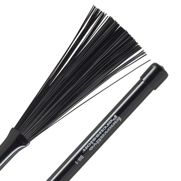 Visper Innovative Percussion BR-1, Retractable Nylon Brushes, Light