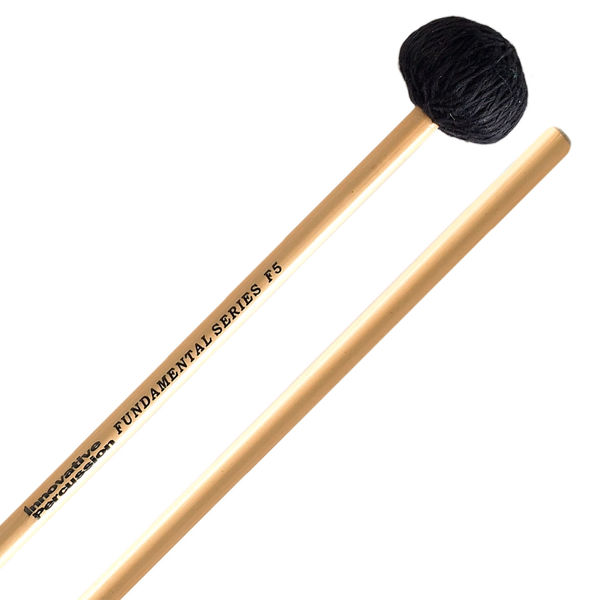 Vibrafonkøller Innovative Percussion F5, Fundamental Series, Rattan, Soft Vibraphone