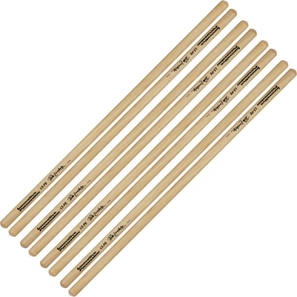 Timbalestikker Innovative Percussion LS-PE, Pete Escovedo, 15,5x 0,485, Hickory, 4 Pack