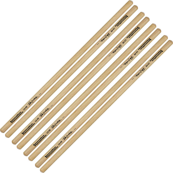 Timbalestikker Innovative Percussion LS-PE, Pete Escovedo, 15,5x 0,485, Hickory, 4 Pack