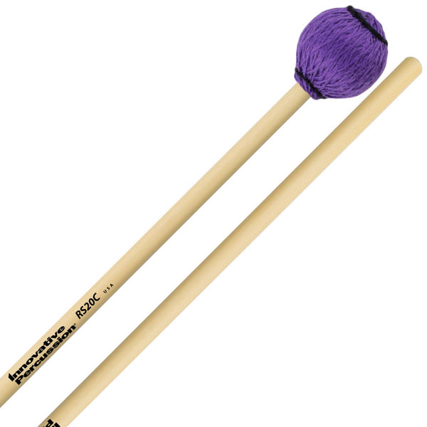 Vibrafonkøller Innovative Percussion RS20C, Medium Vibraphone/ Marimba, Cord