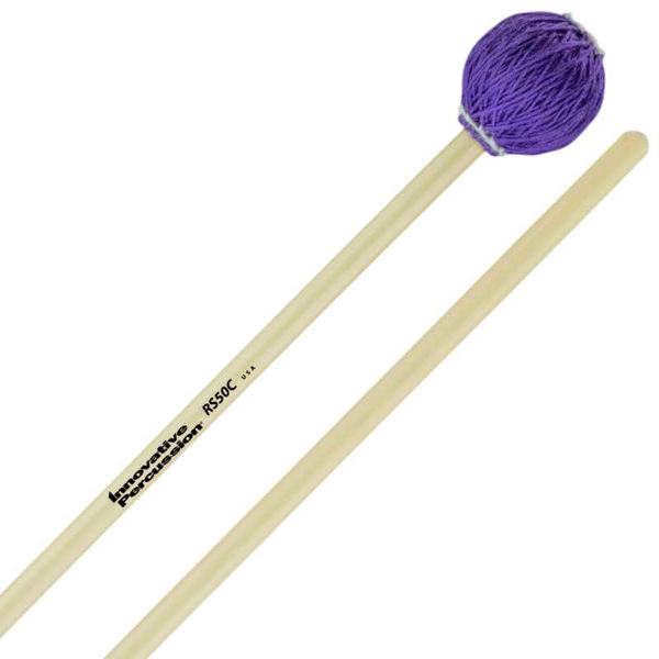 Vibrafonkøller Innovative Percussion RS50C, Very Hard Vibraphone/ Marimba, Cord