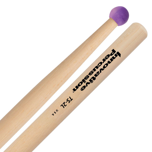 Multi-Tomstikker Innovative Percussion TS-2L, Field Series, Hickory Sticks & Hard Felt