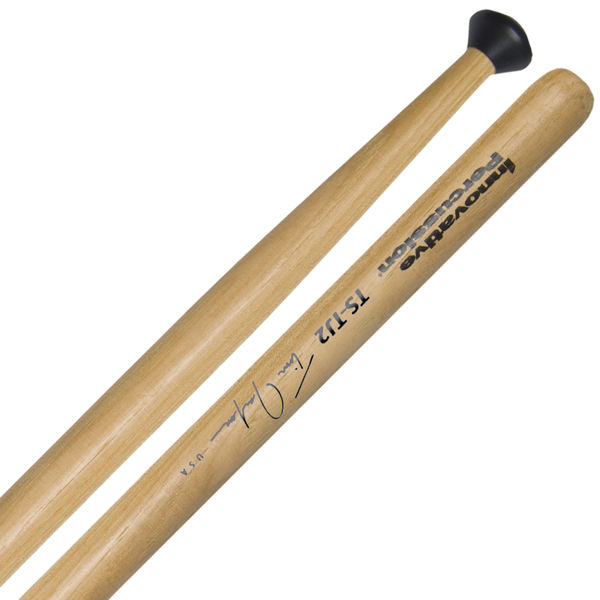 Multi-Tomstikker Innovative Percussion TS-3, Field Series, Hickory Sticks w/Nylon Head