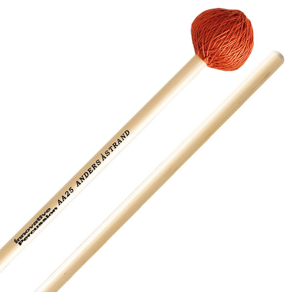 Vibrafonkøller Innovative Percussion AA25B, Medium Vibraphone/ Marimba, Birch Handle