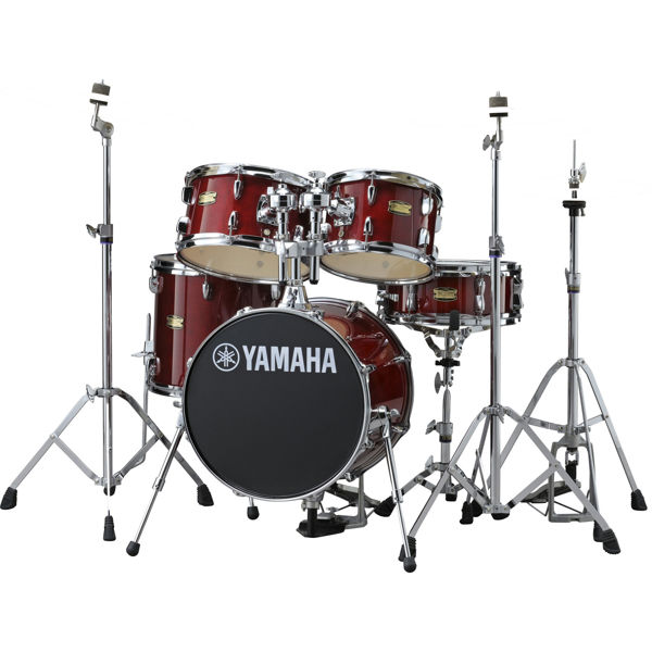 Slagverk Yamaha Junior, 16 Shell Pack, Cranberry Red