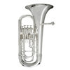 Euphonium JP174 Inline 4v. Forsølvet