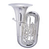 Tuba CC JP379CC Sterling Rotor Forsølvet