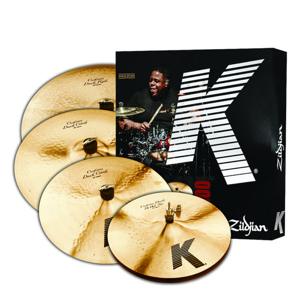 Cymbalpakke Zildjian K Custom Dark KCD900, 14-16-20 + 18