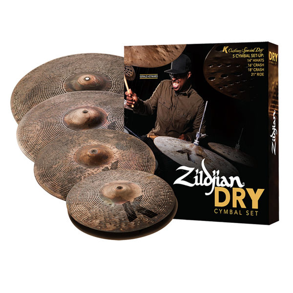 Cymbalpakke Zildjian K Custom Dry KCSP4681, 14-16-20 + 18