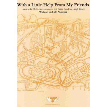 With a Little Help From My Friends, Lennon & McCartney arr. Leigh Baker, Brass Band