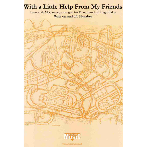 With a Little Help From My Friends, Lennon & McCartney arr. Leigh Baker, Brass Band