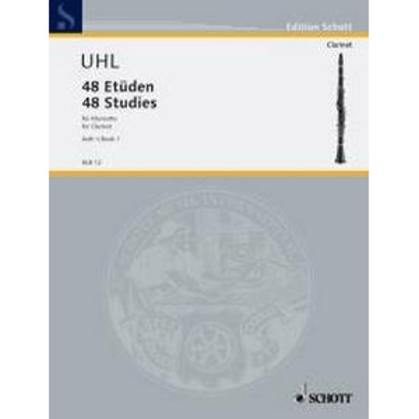 48 Etudes for Clarinet, Alfred Uhl, Book 1