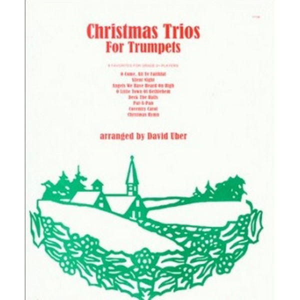 Christmas Trios for Trumpets by David Uber