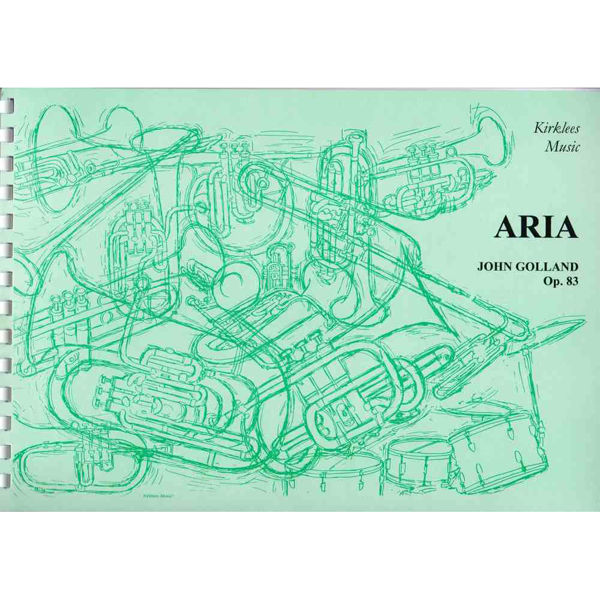 Aria Op. 83, John Golland. Brass Band