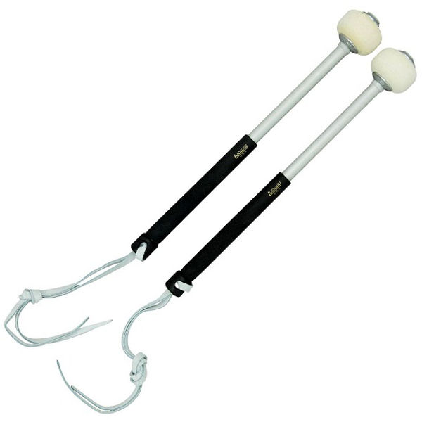 Tenortrommeklubber Ludwig L2333, Tenor Drum Mallets (Pr.) w/Thong - Aluminum Shaft
