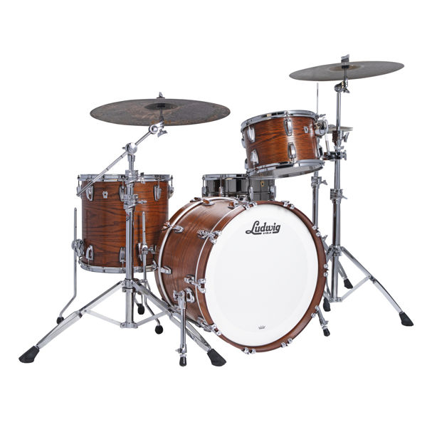 Slagverk Ludwig Classic Oak Fab 22 Shell Pack, m/Triad Mount, Tennessee Whiskey