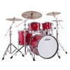 Slagverk Ludwig Classic Maple Mod 22 Shell Pack, m/Atlas Mount, Red Sparkle