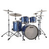 Slagverk Ludwig Classic Maple Mod 22 Shell Pack, m/Atlas Mount, Blue Sparkle