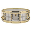 Skarptromme Ludwig Chromed Brass LB400BBTWM, 14x5, Brass Hardware, Tube Lugs, Die-Cast, w/P86 Strainer