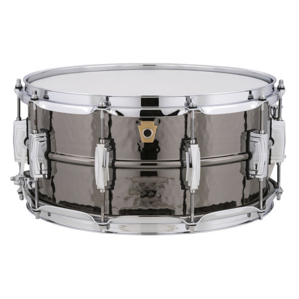 Skarptromme Ludwig Black Beauty Supraphonic LB417K, 14x6,5, Hammered Shell, Imperial Lugs