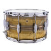 Skarptromme Ludwig Brass LB484R, Raw Patina Shell, 14x8, Imperial Lugs