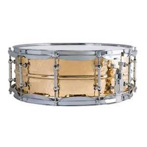 Skarptromme Ludwig Bronze Supraphonic LB550KT, 14x5,  Hammered Shell, Tube Lugs