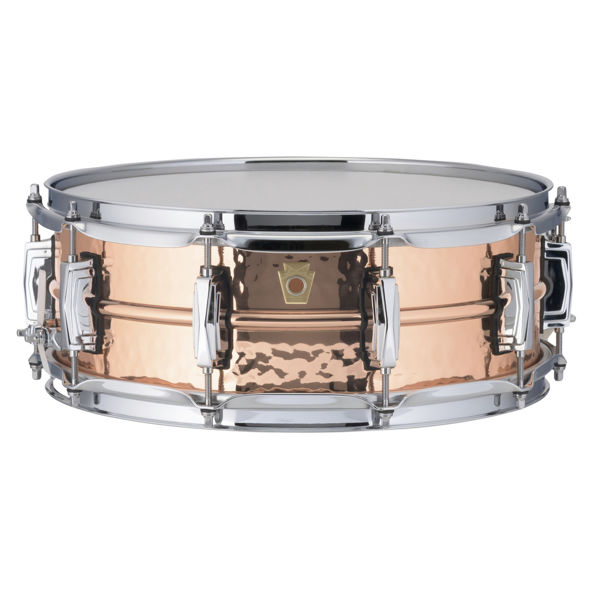 Skarptromme Ludwig Copperphonic LC660K, Hammered Shell, 14x5, Imperial Lugs