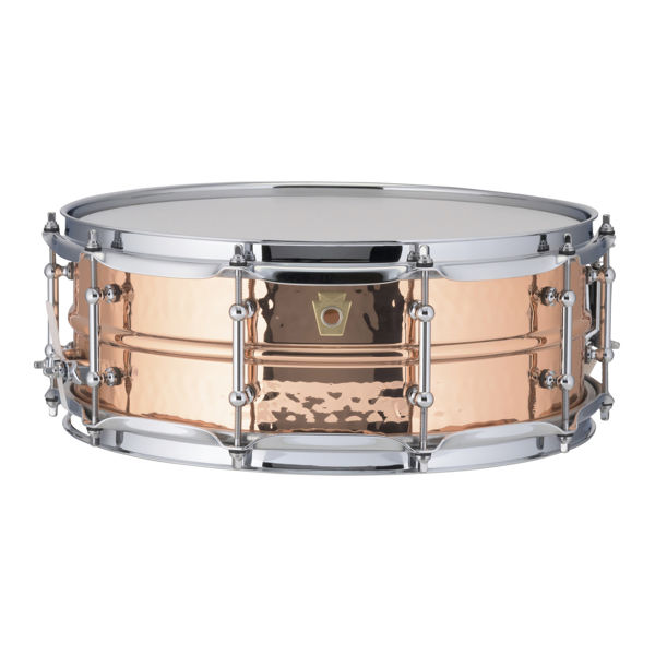 Skarptromme Ludwig Copperphonic LC660KT, Hammered Shell, 14x5, Tube Lugs