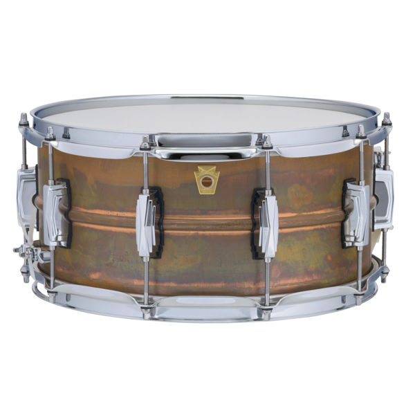 Skarptromme Ludwig Copperphonic LC663, Raw Patina Shel, 14x6,5, Imperial Lugs