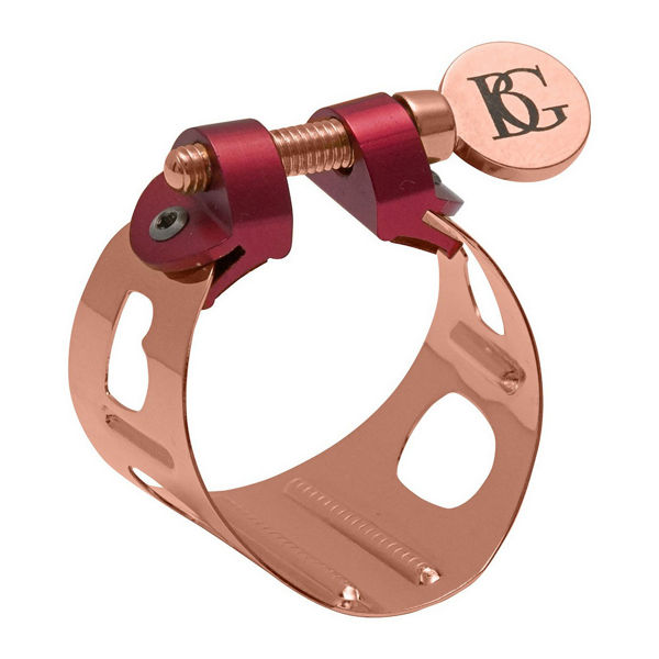 Ligature Altsaksofon / Klarinett Bb BG LD Duo Rose Gold