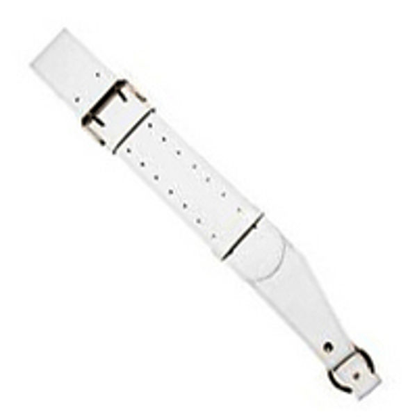 Bandolær Majestic Skarptromme LE9091, Extra Wide Senior Strap, White