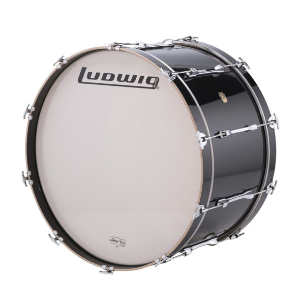 Konsertstortromme Ludwig LECB62, 36x20, Wrap, Smooth White Head