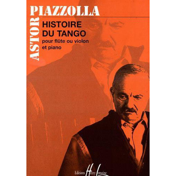 Histoire du Tango. Astor Piazzolla, Flute Solo & Piano Accompaniment