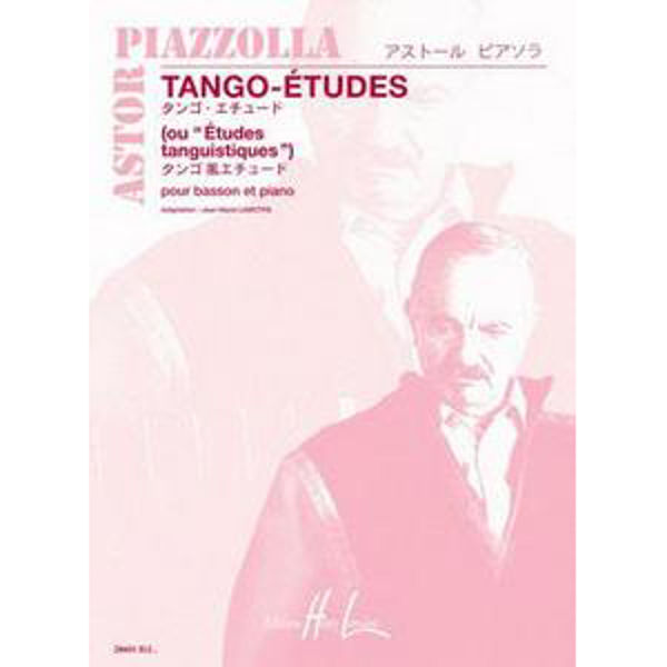 Tango - Etudes (6). Astor Piazzolla. Bassoon/Piano