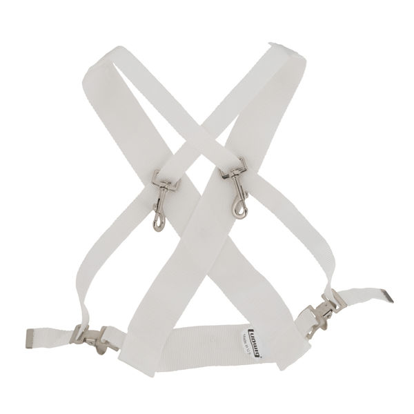 Bandolær Ludwig LF350W, Standard Bass Drum Sling, White