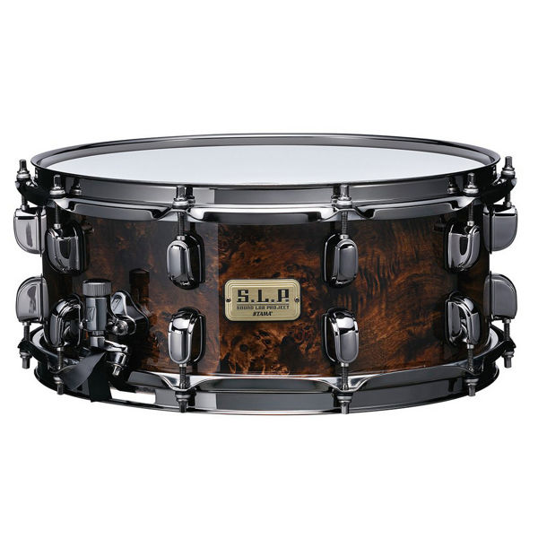 Skarptromme Tama LGM146-KMP, SLP, 14x6, G-Maple w/Mappa Burl