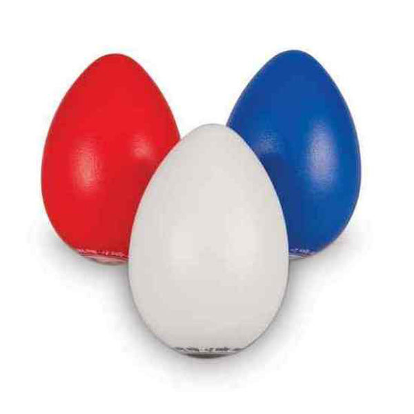 Egg Shaker LP, LP016, Egg Shaker Trio, Red, White, Blue