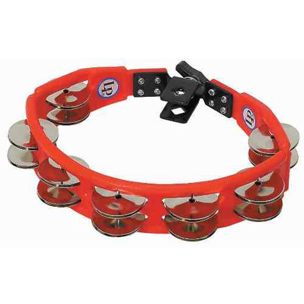 Tamburin LP, LP161 Cyclops Metall Bjeller, Mount, Red