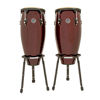Congas LP Aspire LPA647B-DW, 11-12, Dark Wood, w/Basket Stands