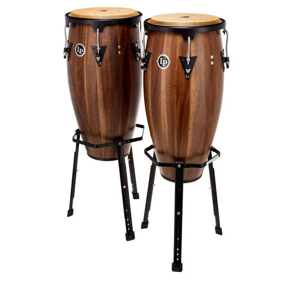 Congas LP Aspire LPA647BSW, 1112, Siam Walnut, w/Basket Stands MusikkMiljø