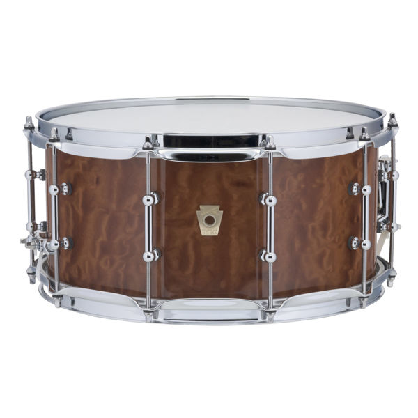 Skarptromme Ludwig Classic Maple Exotic LS403TXZ4, 14x6,5, Tube Lugs, Bubinga