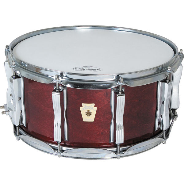 Skarptromme Ludwig Classic Maple LS403XX0L, 14x6,5, 10-Lug, Cherry Stain